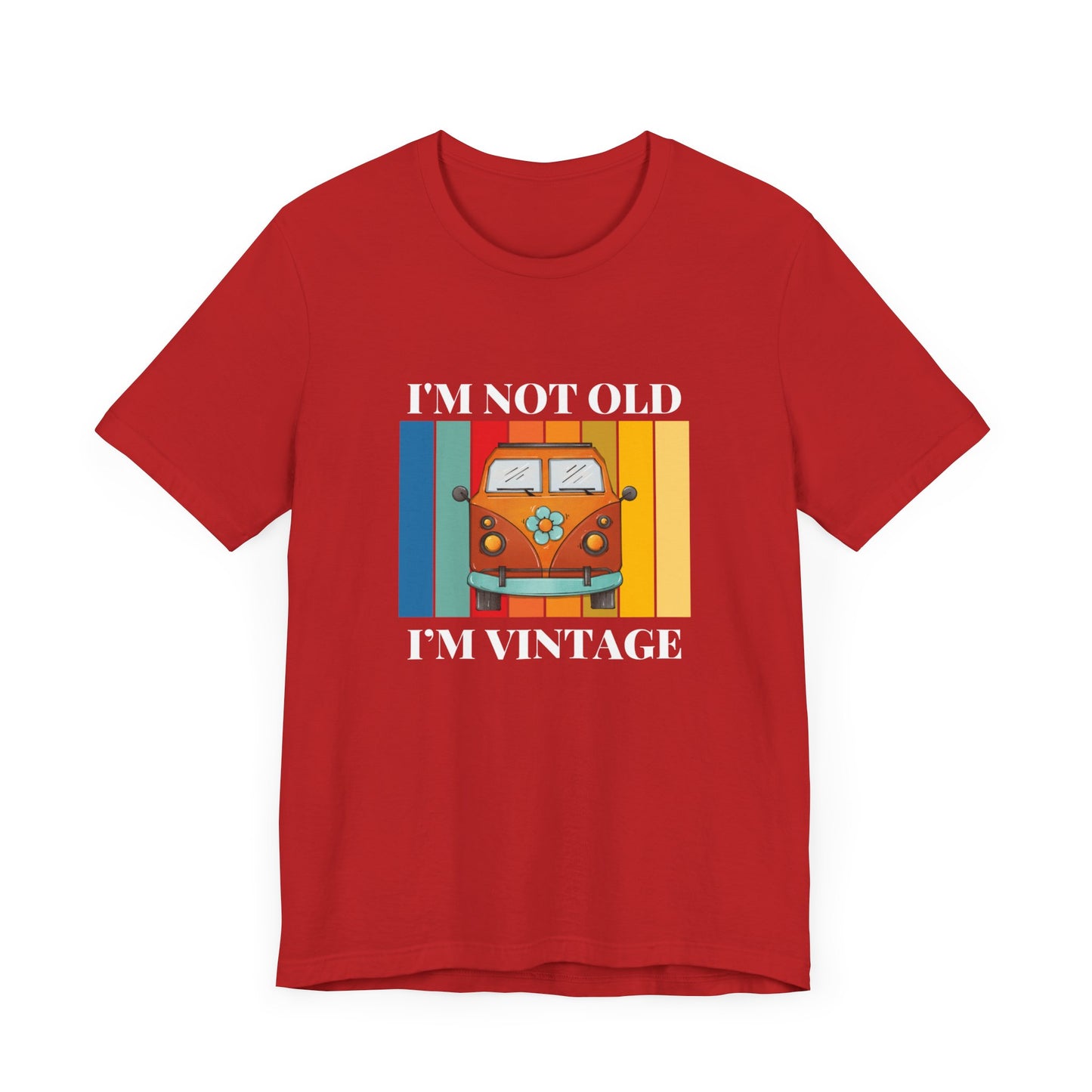 T-Shirt Sleeve Tee- Not old I'm Vintage