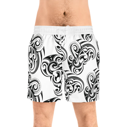 Men's Mid-Length Swim Shorts (AOP)