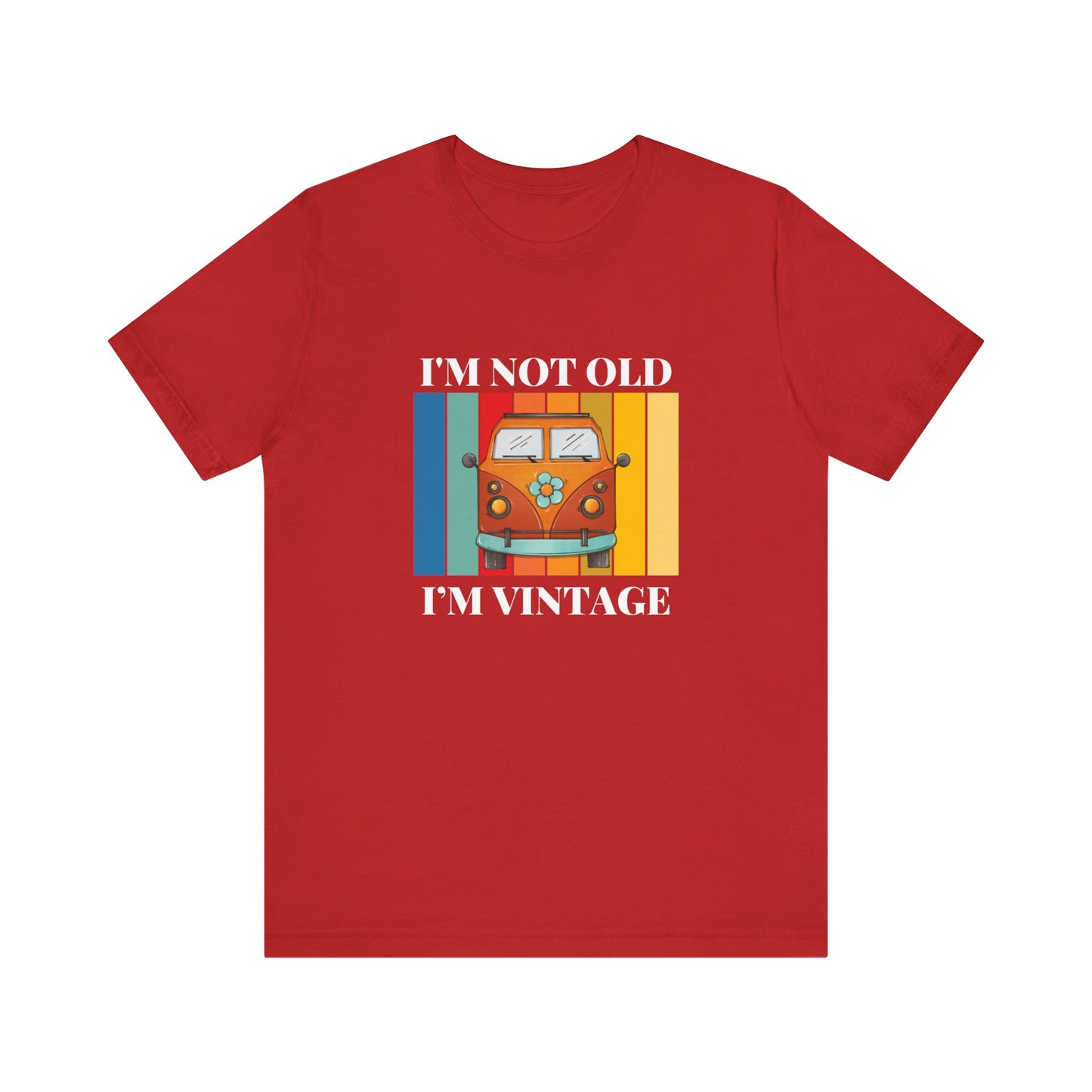 T-Shirt Sleeve Tee- Not old I'm Vintage