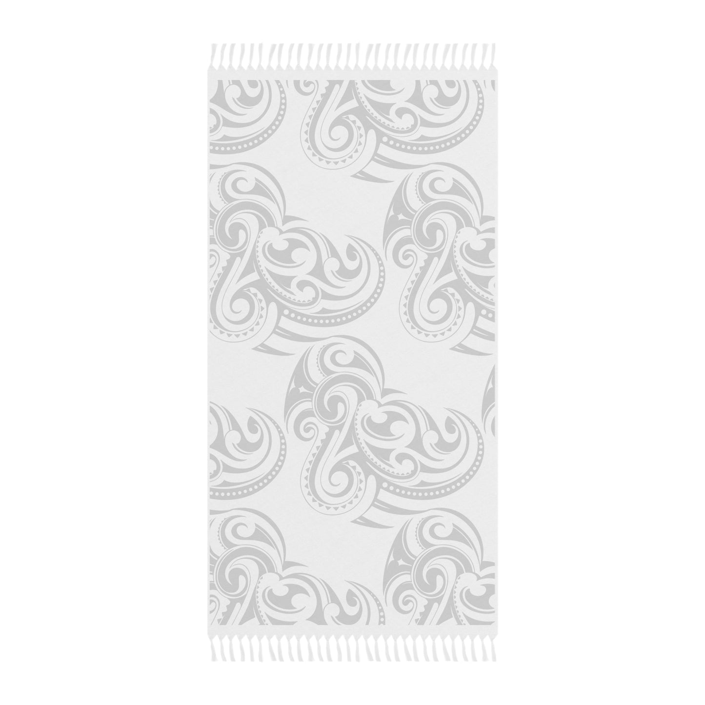 Black & White Tattoo Beach Towel