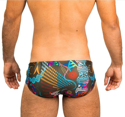 Traje de baño para hombre Brief Traje de baño brasileño clásico Diseñador Sunga - DNA