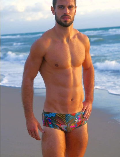 Traje de baño para hombre Brief Traje de baño brasileño clásico Diseñador Sunga - DNA